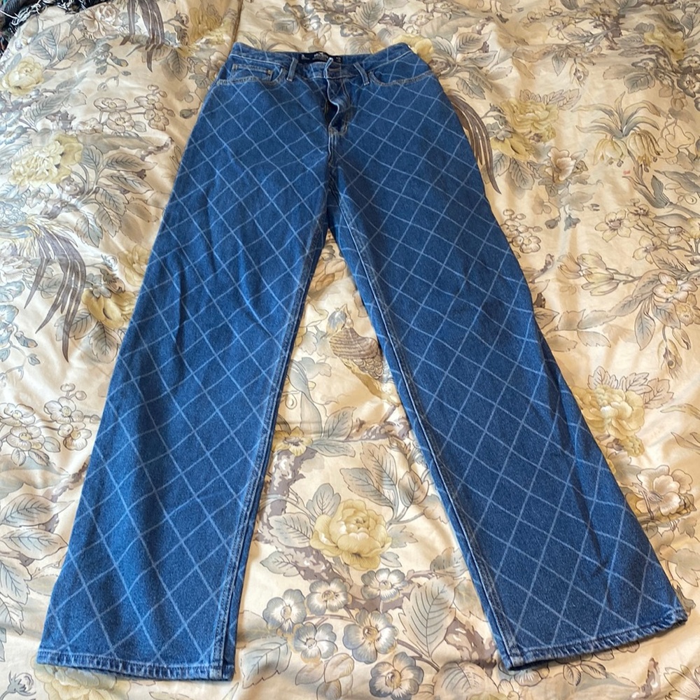 Patterned Hollister Jeans